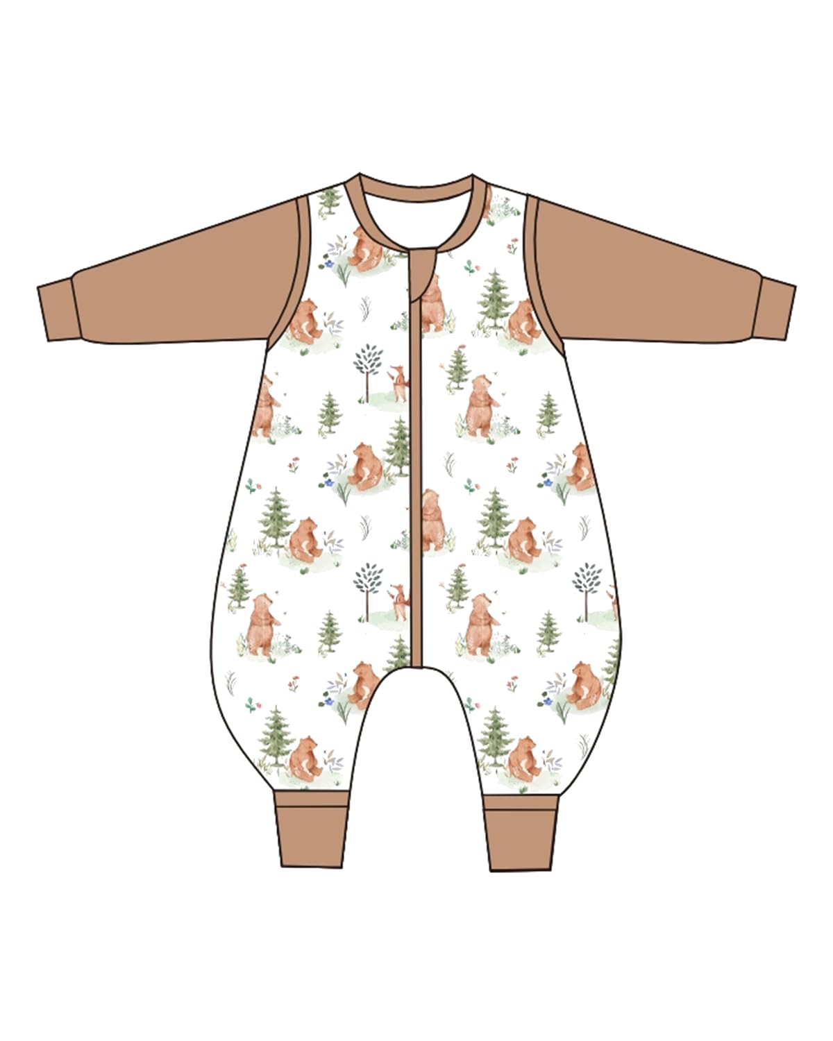WYTbaby Ropa de invierno para bebé, 3,5 tog