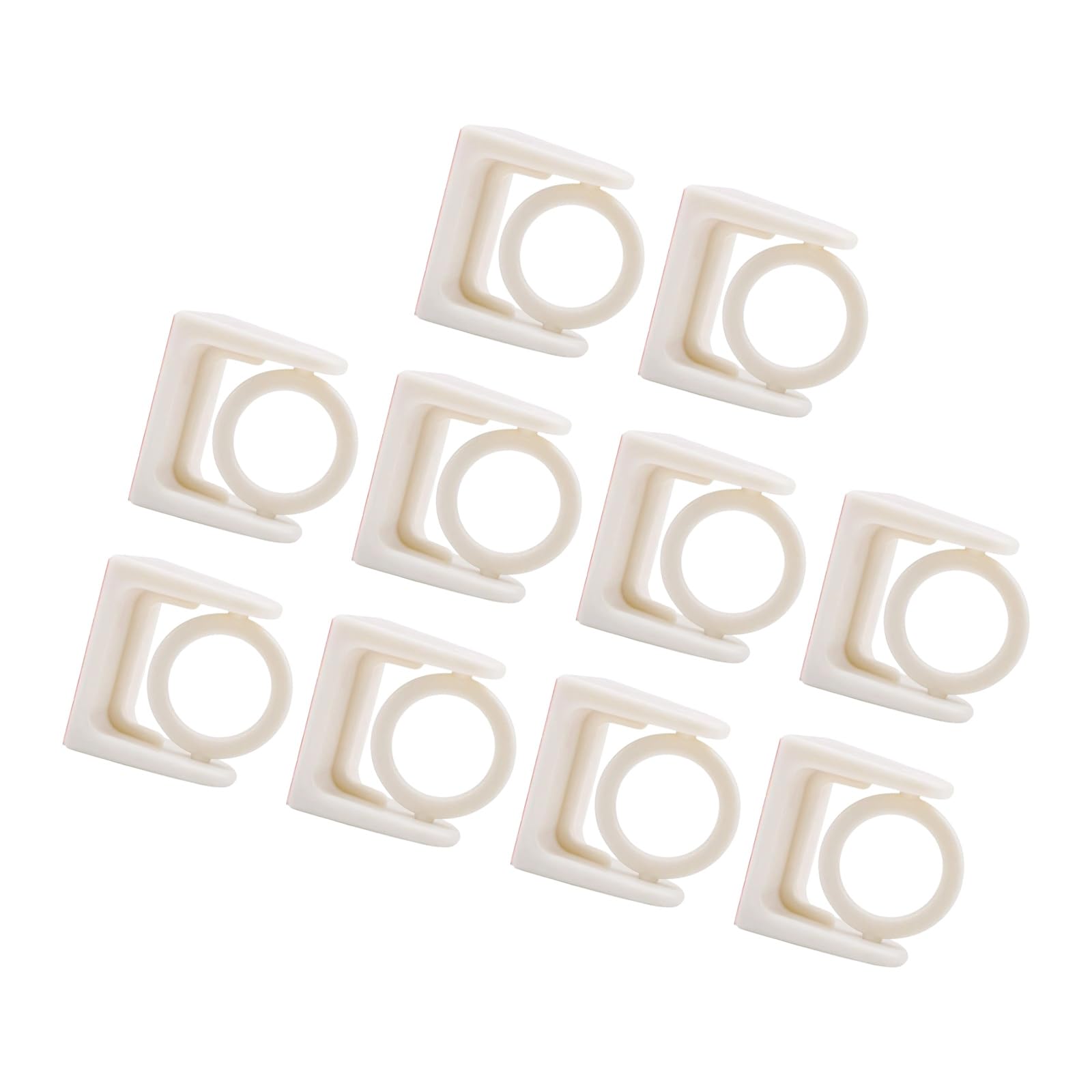 Kaeltsyn Multicolor 10Lots Heavy Type Adhesive Wall Hook Without Drilling For Hanging Rod In Homes And Offices Wall Mount Brackets Hanger