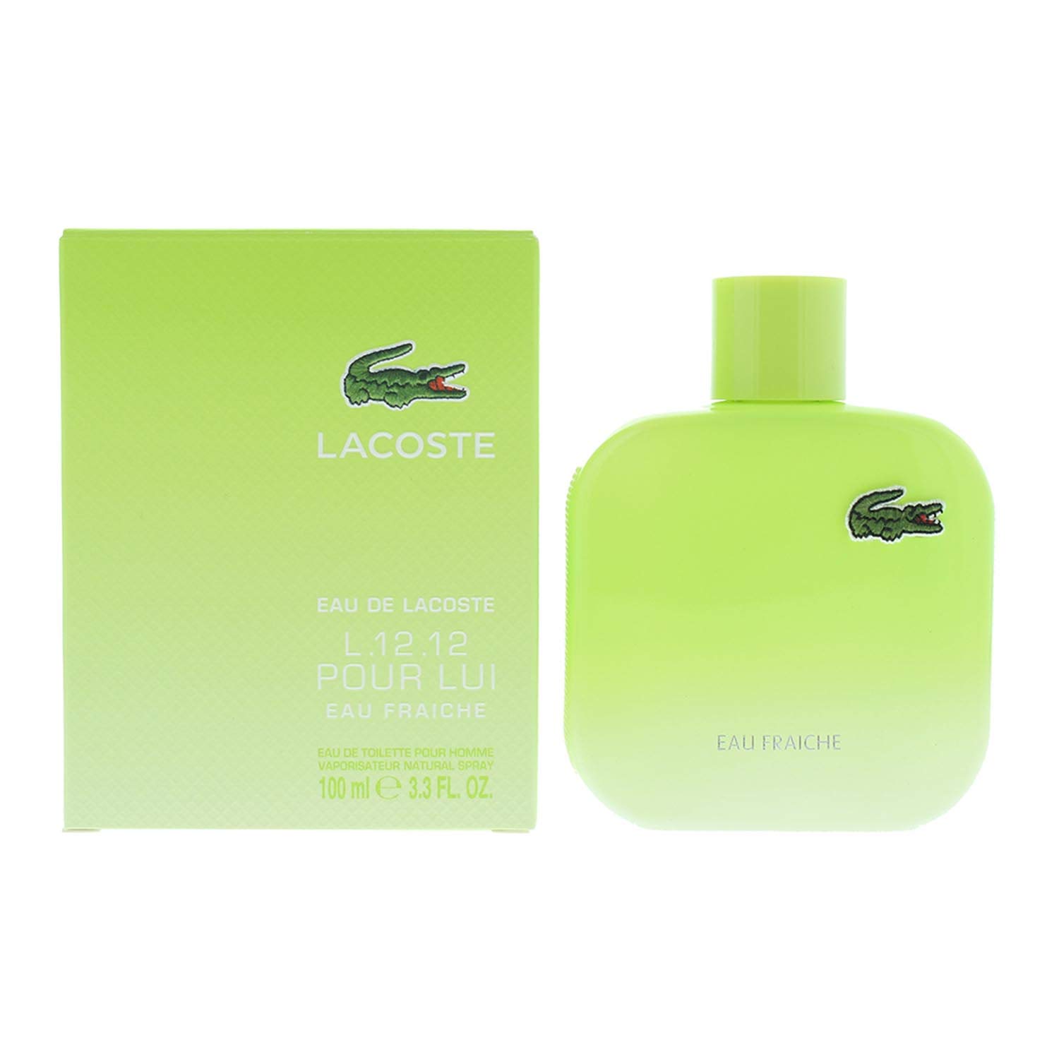 LACOSTE L.12.12 Eau Fraiche Pour Lui Eau de Toilette Spray 100 ml for