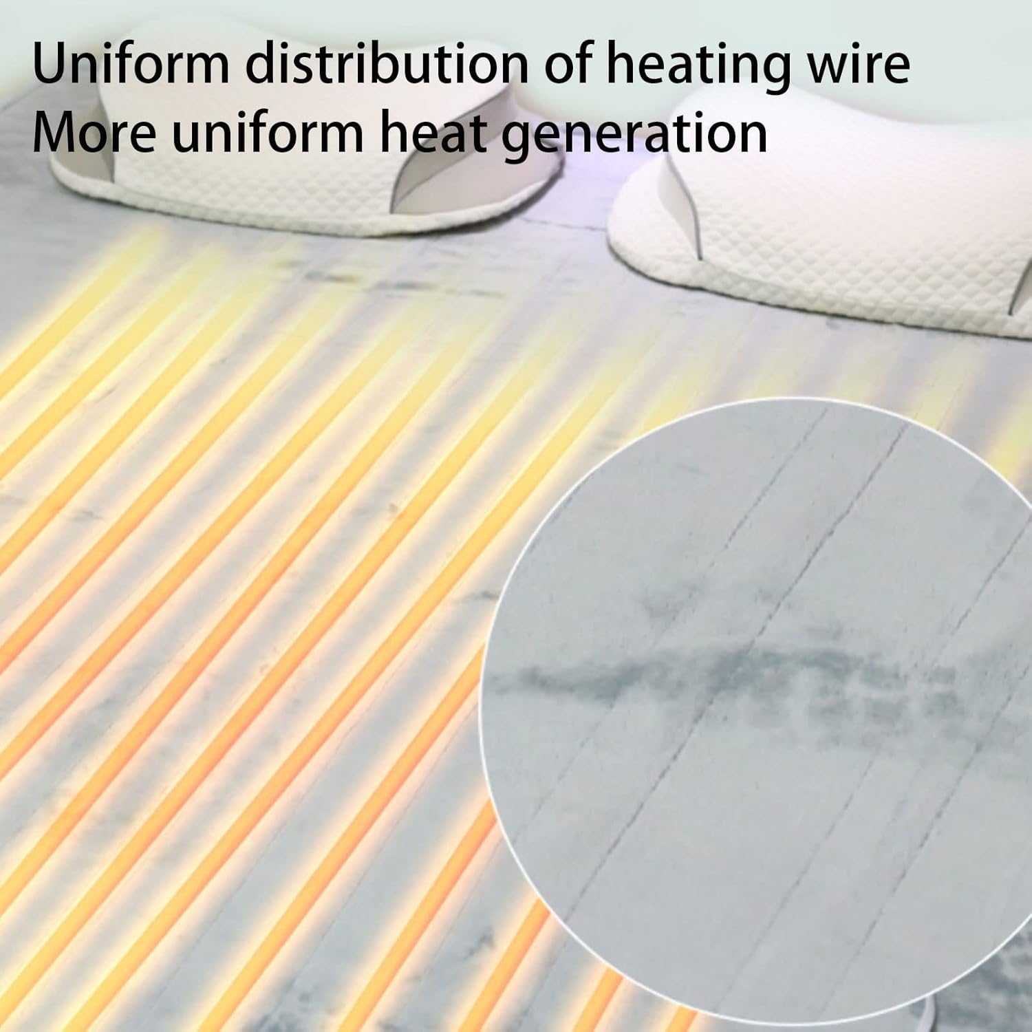 Review Queen Electric Heated Blanket Throw, King Size Electric Blanket