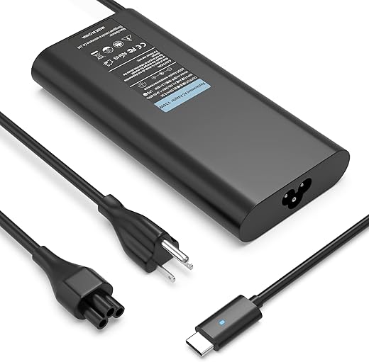 Dell 130W Laptop Charger USB C for Dell Precision 5470 5550 5560...