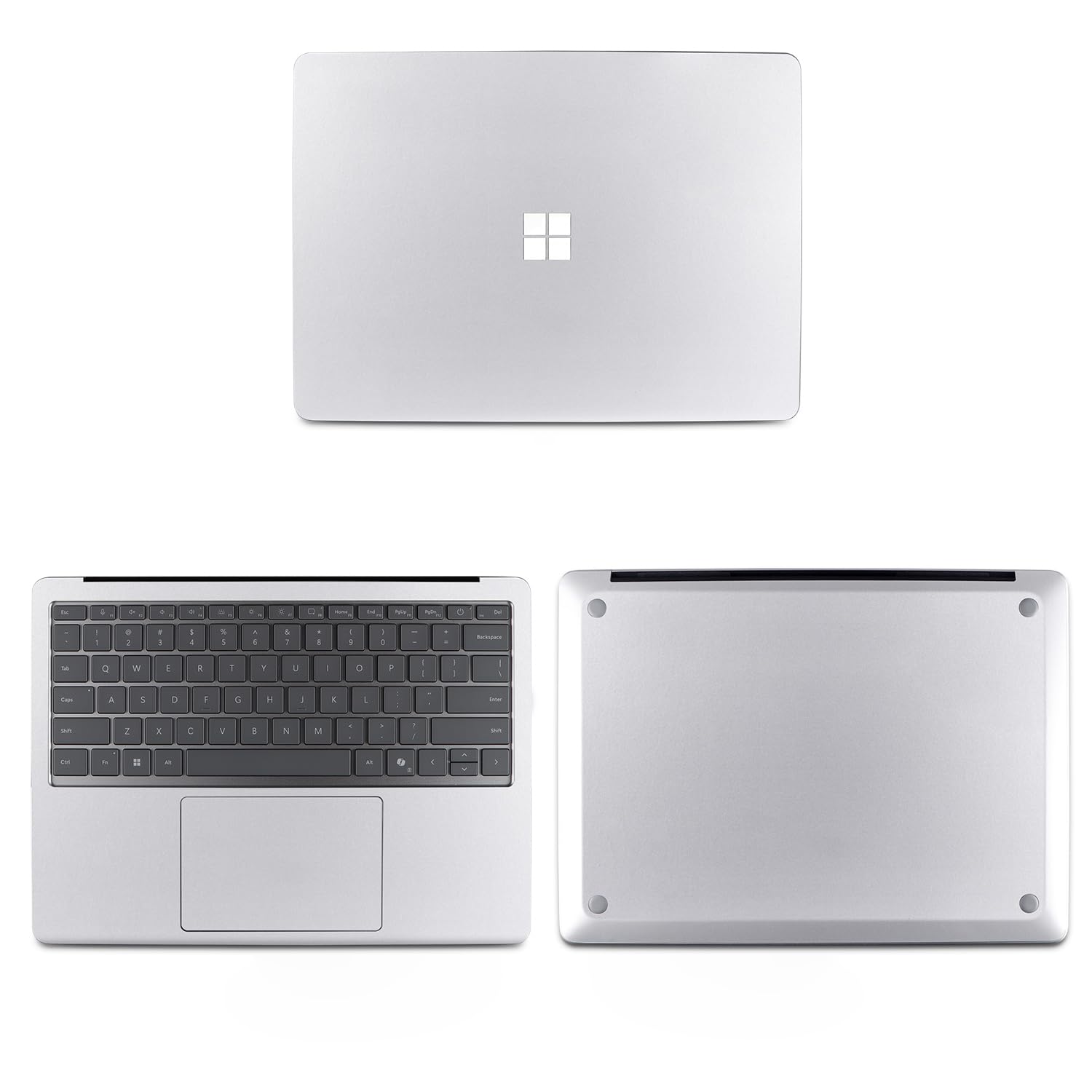 Surface Laptop シルバー ステッカー付き Amazon.com: IMMOENUC Vinyl Skin Sticker for 2024 Microsoft Surface