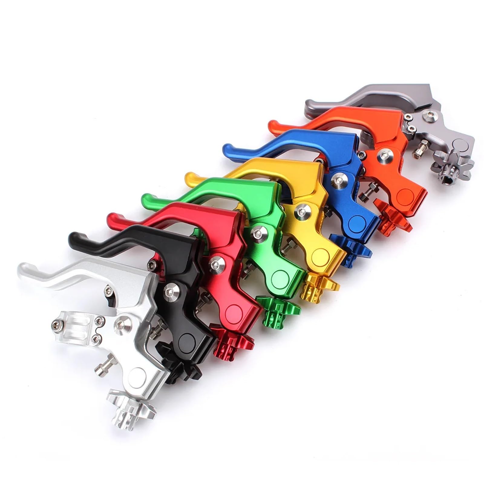 Fit For Y-a-m-a-h-a YZ80 YZ125 YZ250F YZ450F YZ426F WR250R WR450F TTR 125 250 600 XT125 CNC Stunt Clutch Lever Easy Pull Cable System(Silver Clutch only)