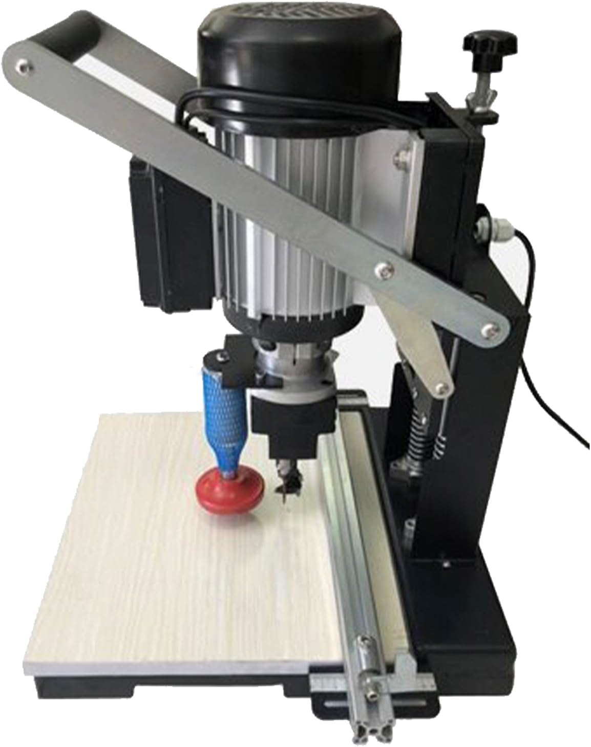 Hinge Boring Machine, Portable Hinge Drilling Machine for Woodworking, 1100W 2880RPM Hand-Held Hinge Drilling Machine 0-40mm Depth Adjustable with Scale 110V