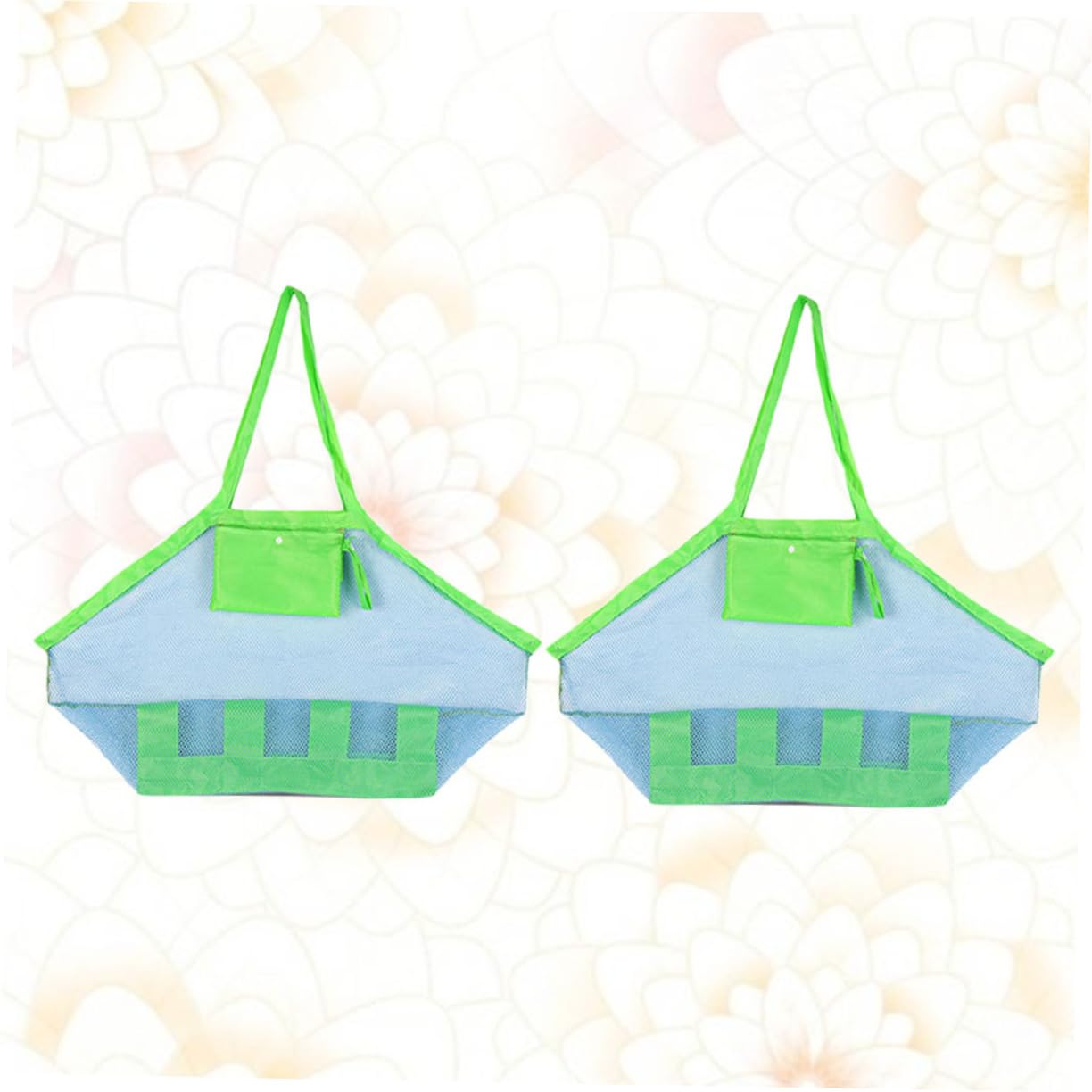 UPKOCH Bolsa De Mano De Malla De 6 Piezas Bolsa De Juguetes para Arena Juguetes para Exteriores Mochila De Malla para Playa Bolso De Mano para Playa Bolso De Playa para