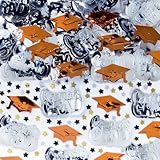 Orange Mixed Grad Confetti