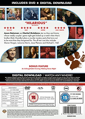 Game Night [DVD] [2018] image 5