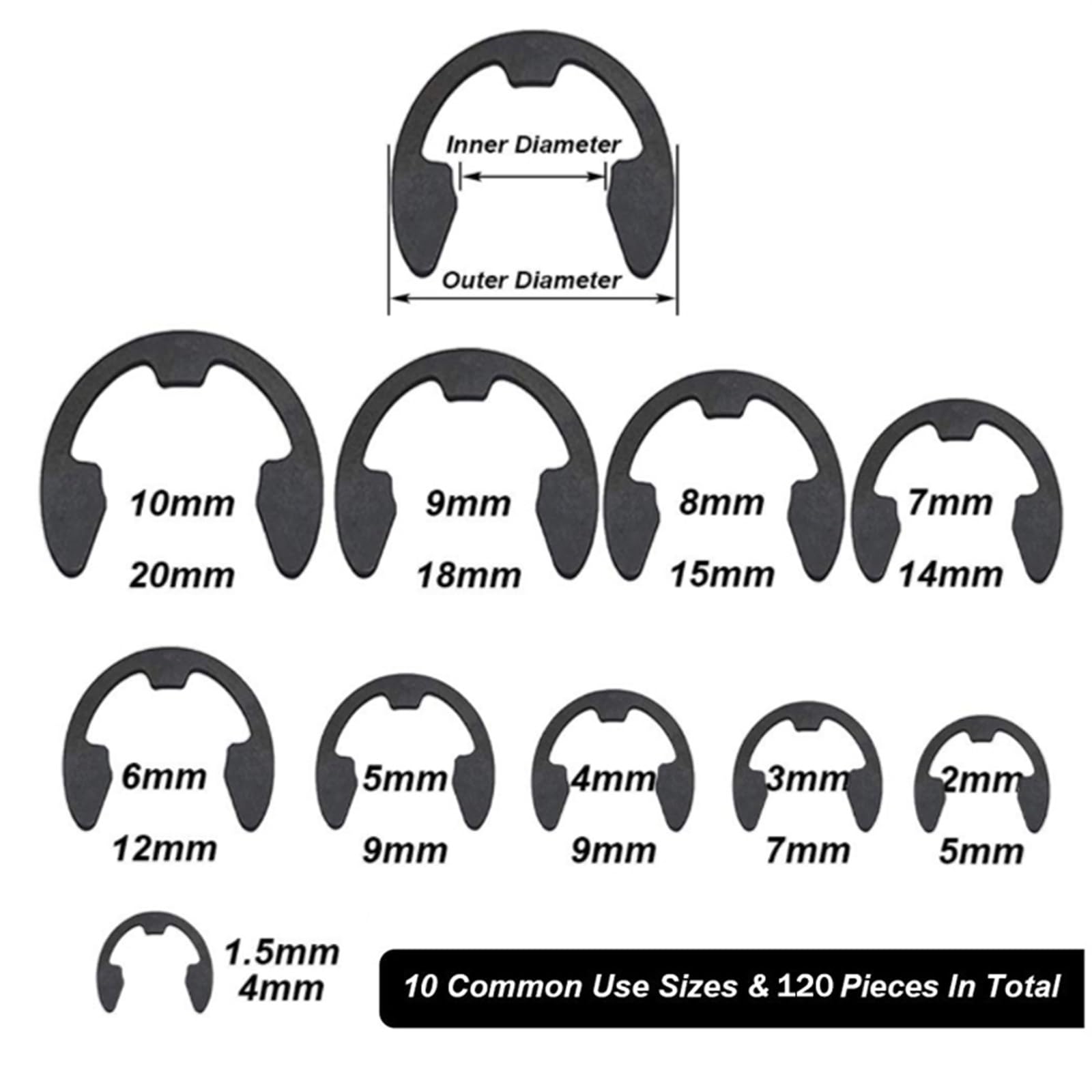 5100-37H Genuine OEM External Retaining Ring