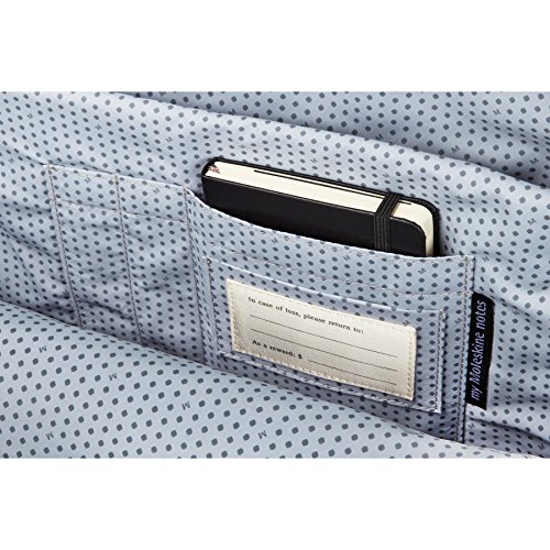 Bolsa Mensageiro Clássica, Moleskine, Preto, Pequena