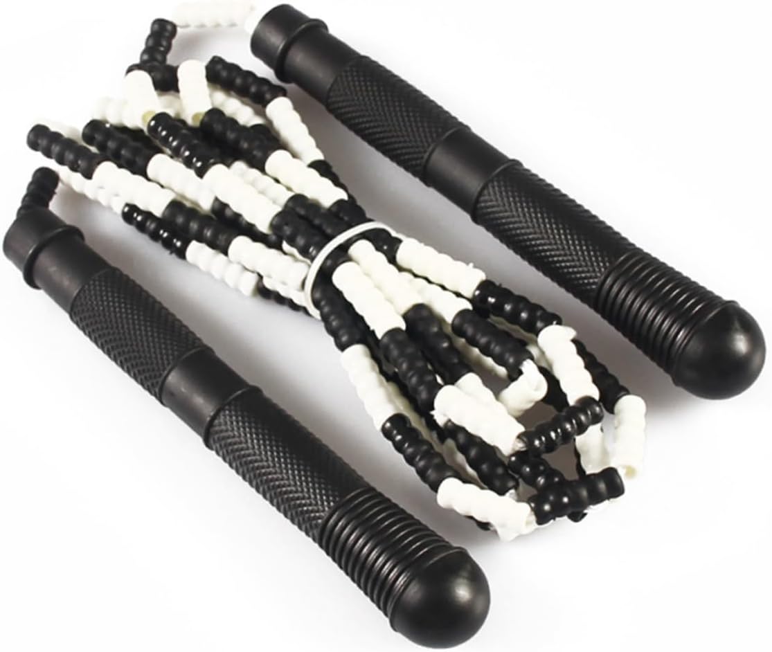 YARNOW PVC Jump Rope for Durable Jumping Exercise Equipment for Home and School for Students Fitness Training and Black