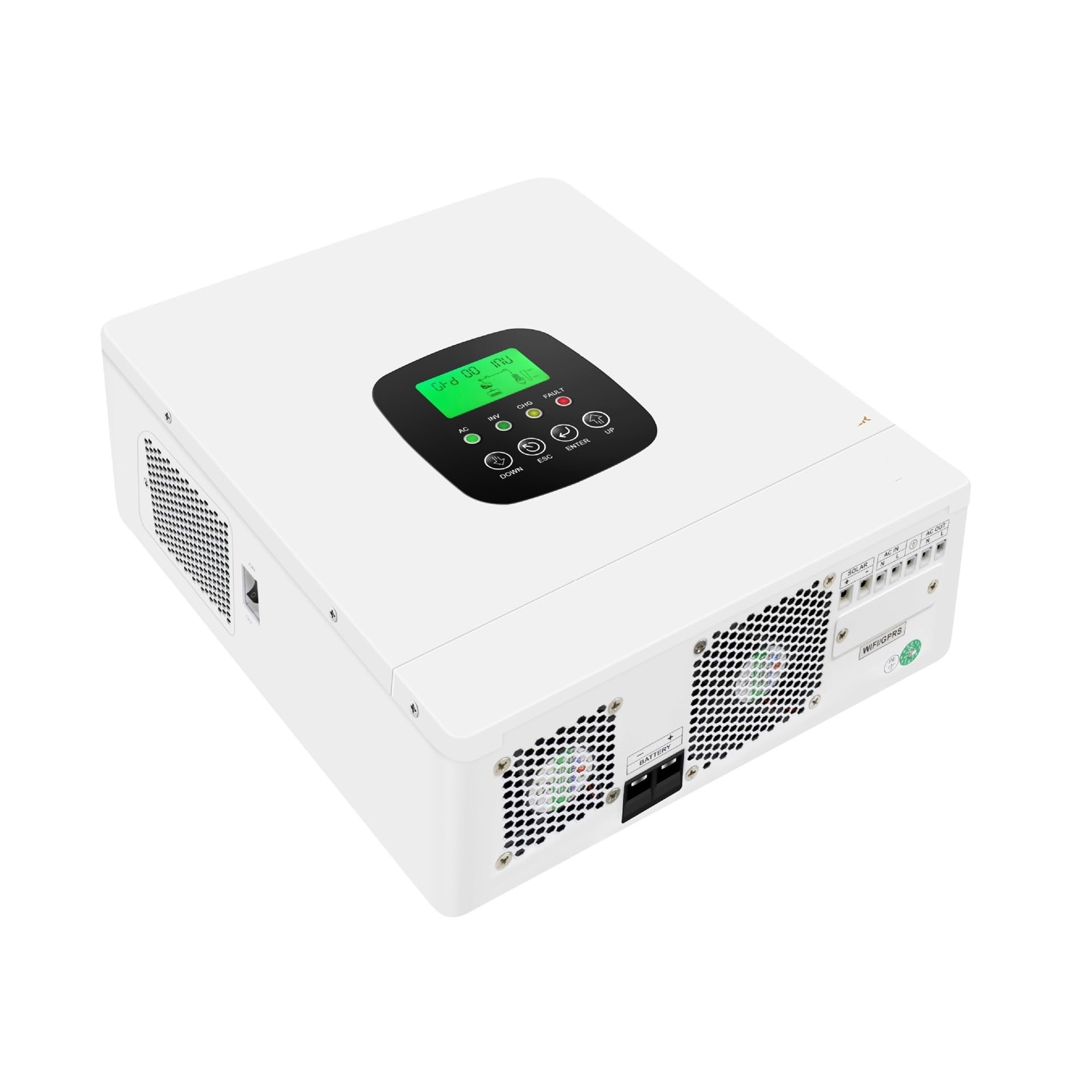 Inverter fotovoltaici ibridi solari con accumulo di energia fuori rete: 3,3 kW, 6,3 kW, 10,3 kW, 12,3 kW(HFP103248/10.3KW)