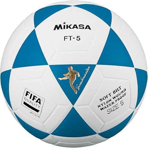 MIKASA FT5 FQ B, Special Footvolley Unisex Adulto, Azul, 5