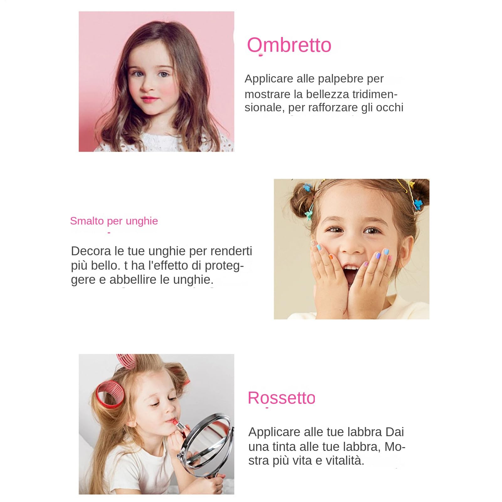 Kit Trucco Bambini Giocattolo Cosmetico Lavabile Vero | Set Di Trucco Per Bambini Con Borsa A Forma Di Gatto Per Bambini, Giochi Di Finzione E Travestimenti Per Feste, Compleanni E