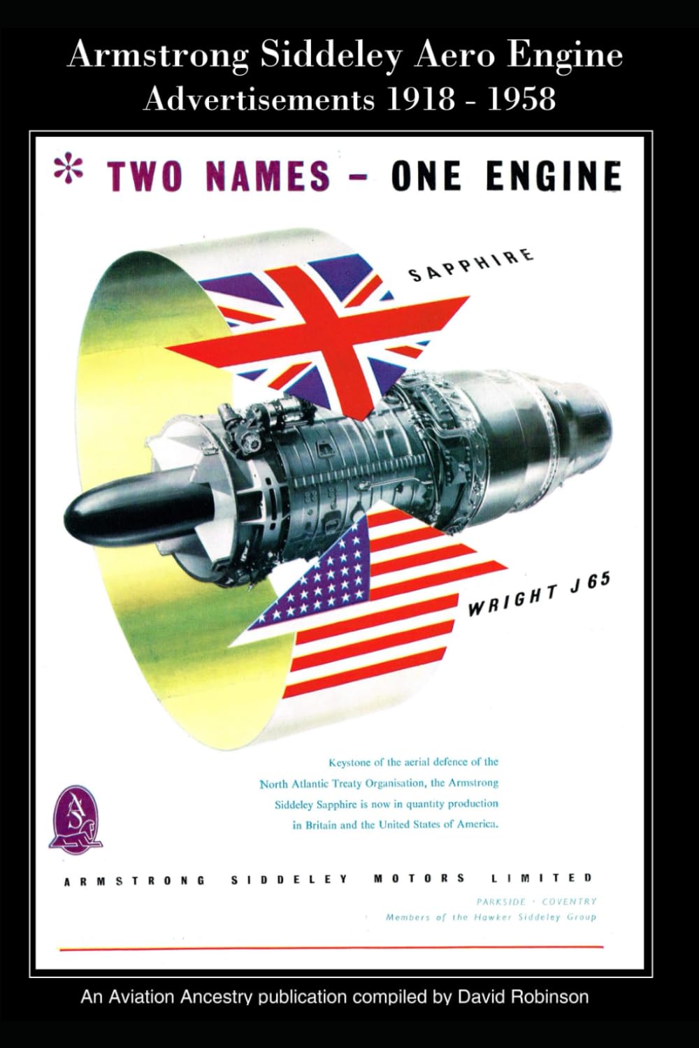 Armstrong Siddeley Aero Engine Advertisements 1918 - 1958 (British Aircraft Industry Adverts 1909-1980)