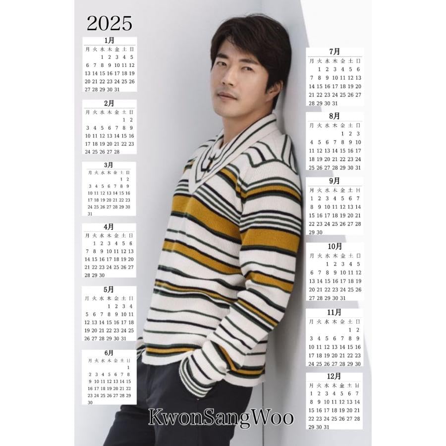 Amazon.co.jp: クォンサンウ 2025 ポスター 30×42cm A3サイズ 1枚 