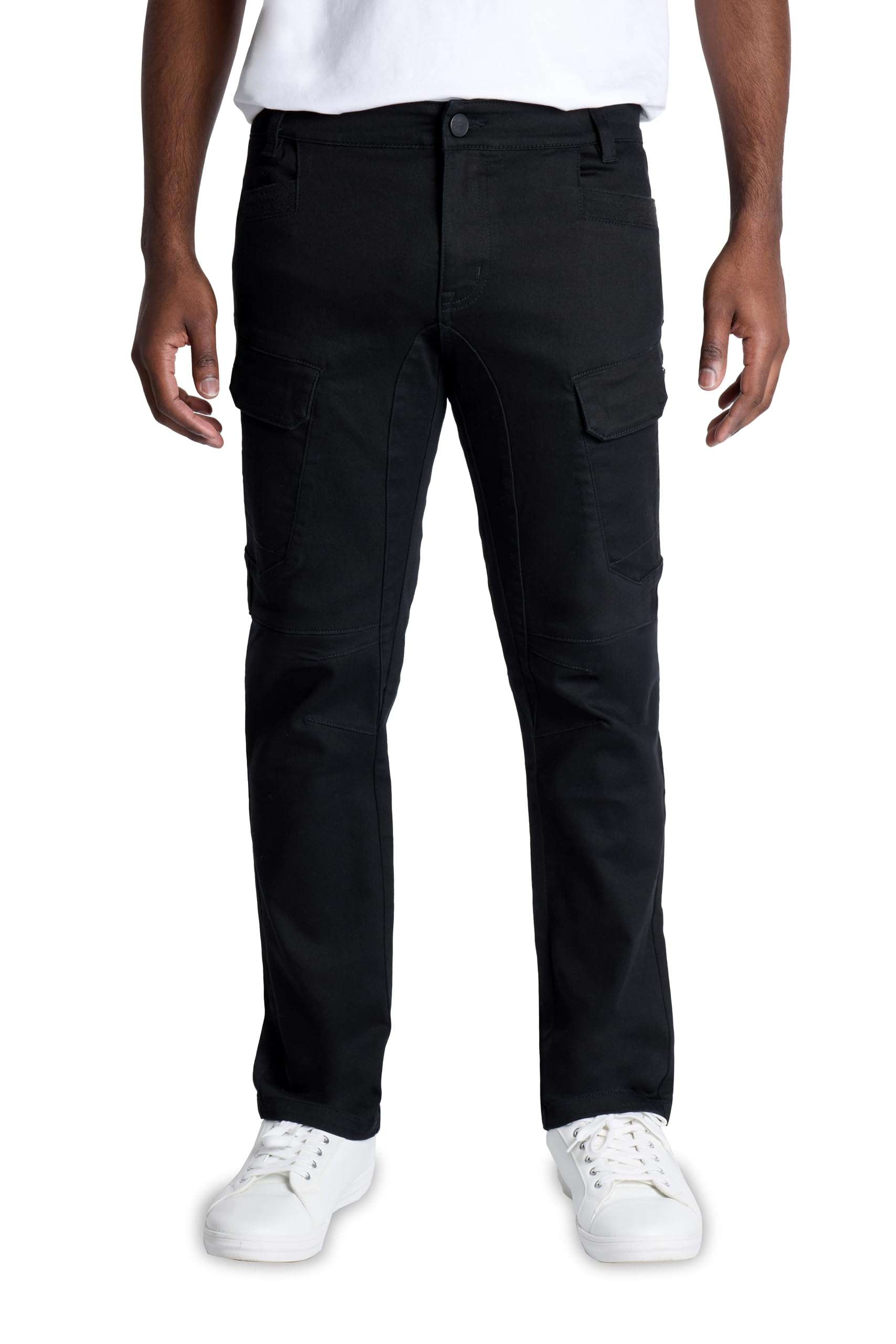 X RAY Slim-Fit Stretch Cargo Pants, Flex Hiking Casual Multi Pockets Tactical Work Pant Pantaloni Uomo