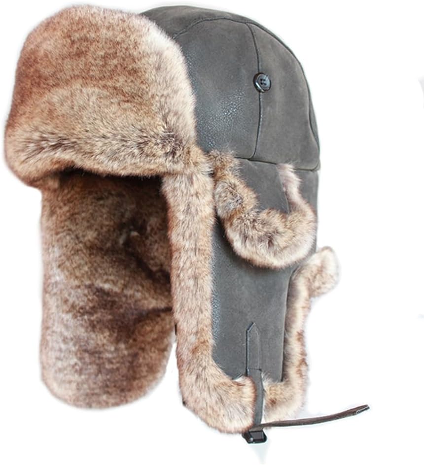 Trapper Hat for Men Women, Russian Winter Hat, AviatorHat, Comprehensive Protection for Winter Outdoor Activities
