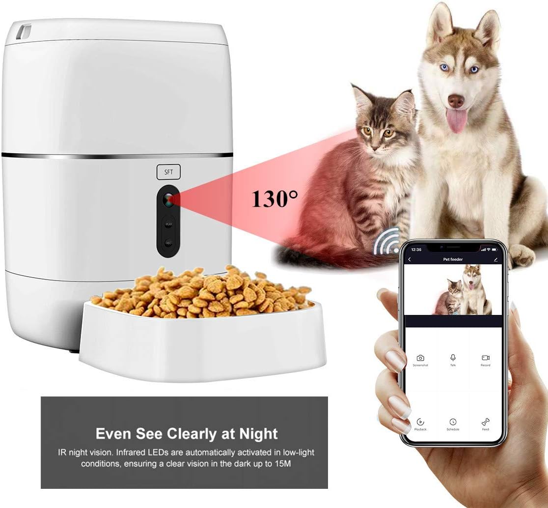 alexa enabled cat feeder