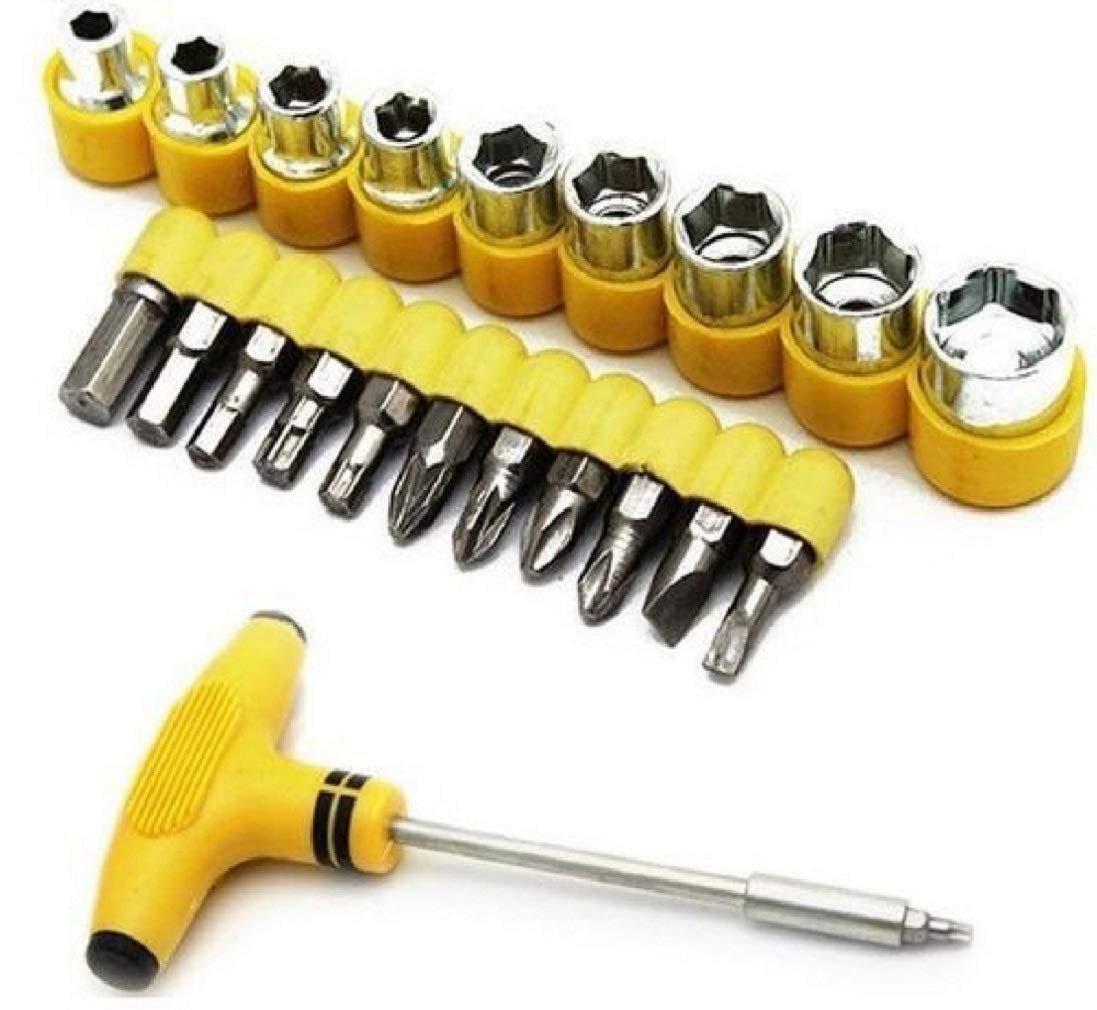 SM Enterprise T Shaped Spanner Wrench Screwdriver Set Socket