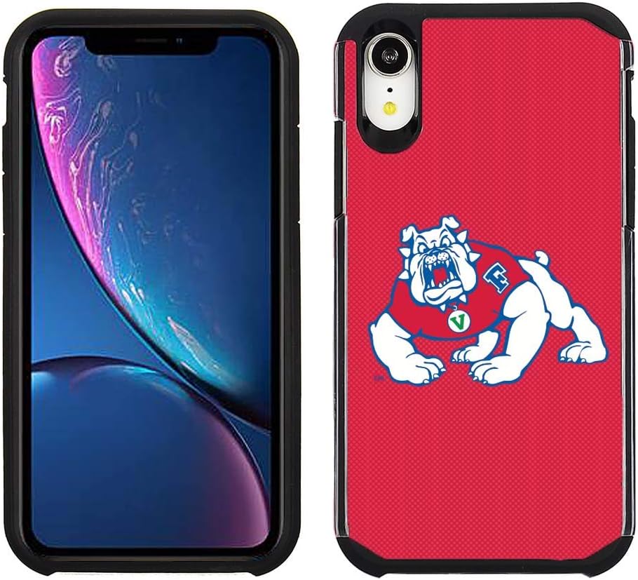 Cell Phone Case for Apple iPhone XR - Purple/Black - NCAA Licensed Case for Kansas State Wildcats