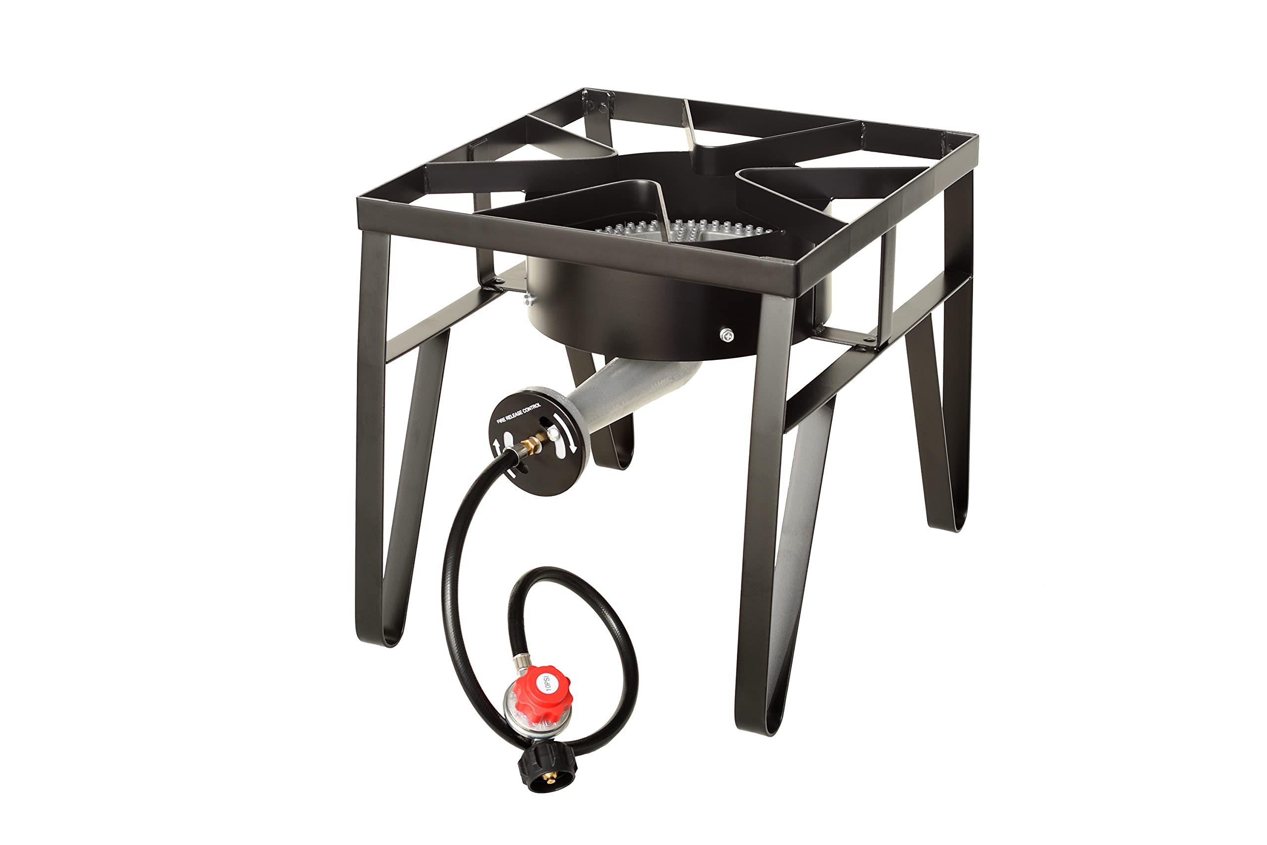 Flame King Heavy Duty 200,000 BTU Propane Gas Single Burner Bayou