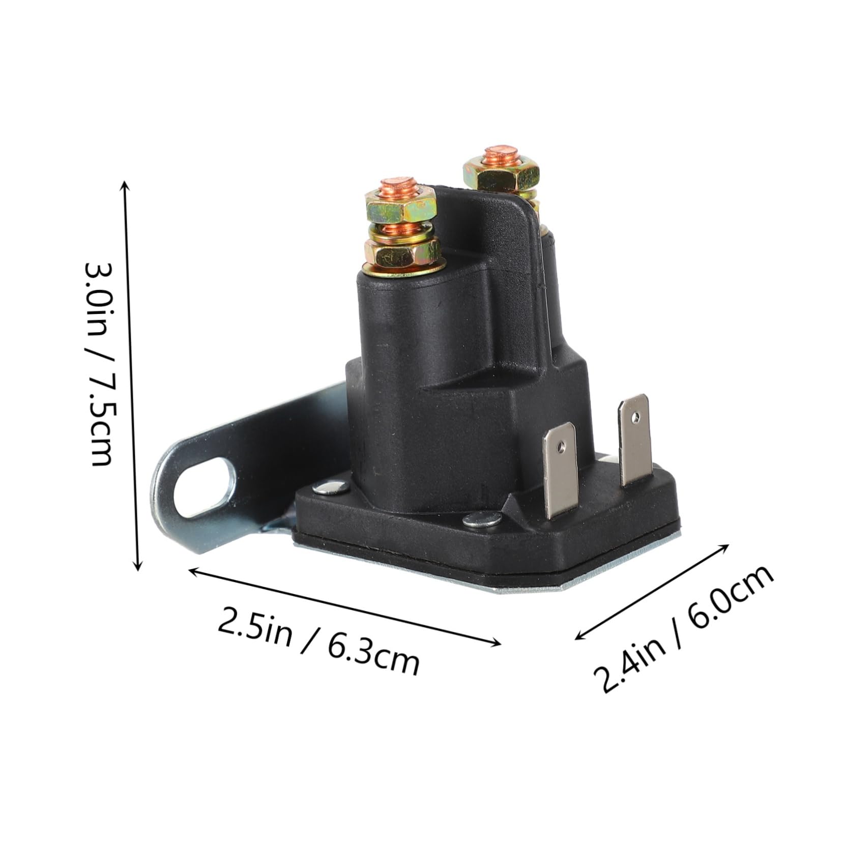 TOYANDONA 2 Piezas de Solenoide para Cortacésped Durable y Práctico Accesorio Compatible con Equipos de Corte Instalación y Rendimiento Mejorado