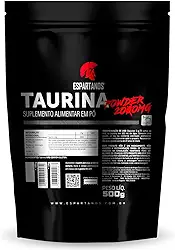 Taurina em Pó 100% Pura - Espartanos (500g)