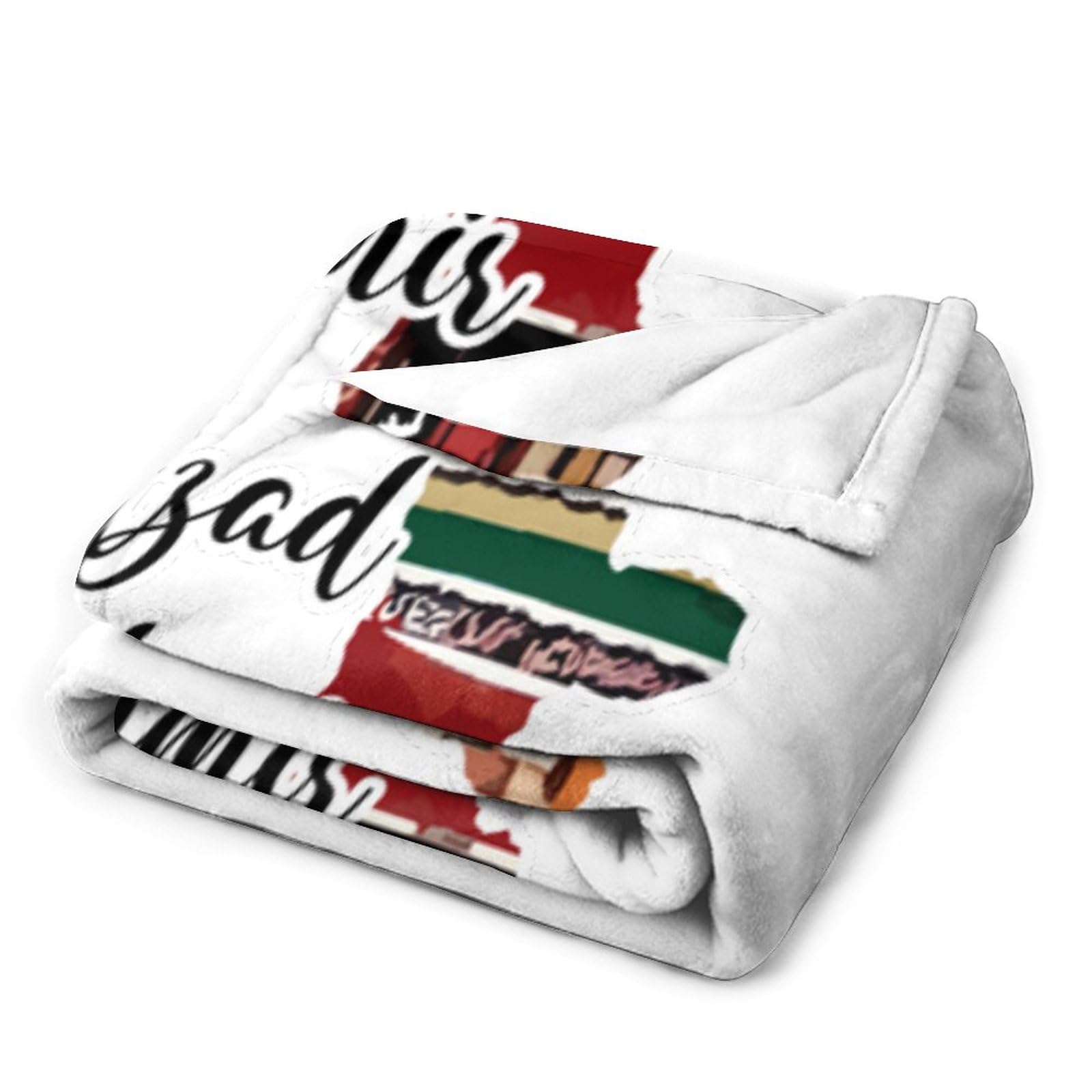 Coperta in pile 177,8 x 203,2 cm Azad Kashmir, morbida coperta in peluche con stampa artistica nazionale, idea regalo, decorazione accogliente per letto, divano, campeggio, viaggio