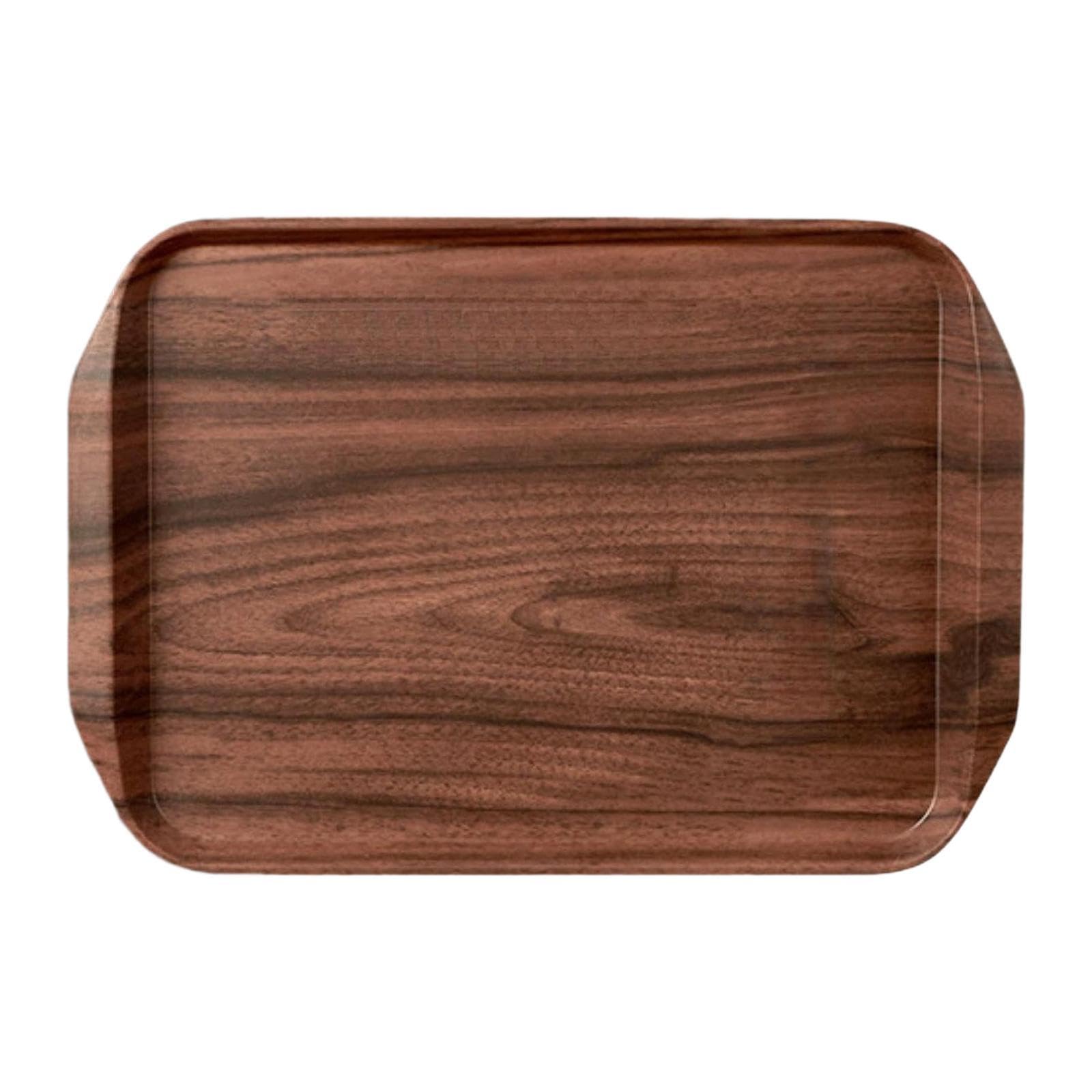 Prettiee Melamine Serving Tray Decorative Food Display for Parties Breakfast Snacks & Desserts Perfect for Entertaining Stylish and Ideal for Home & Events (D)