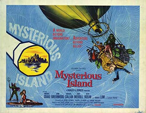 Mysterious Island 1961 Poster 