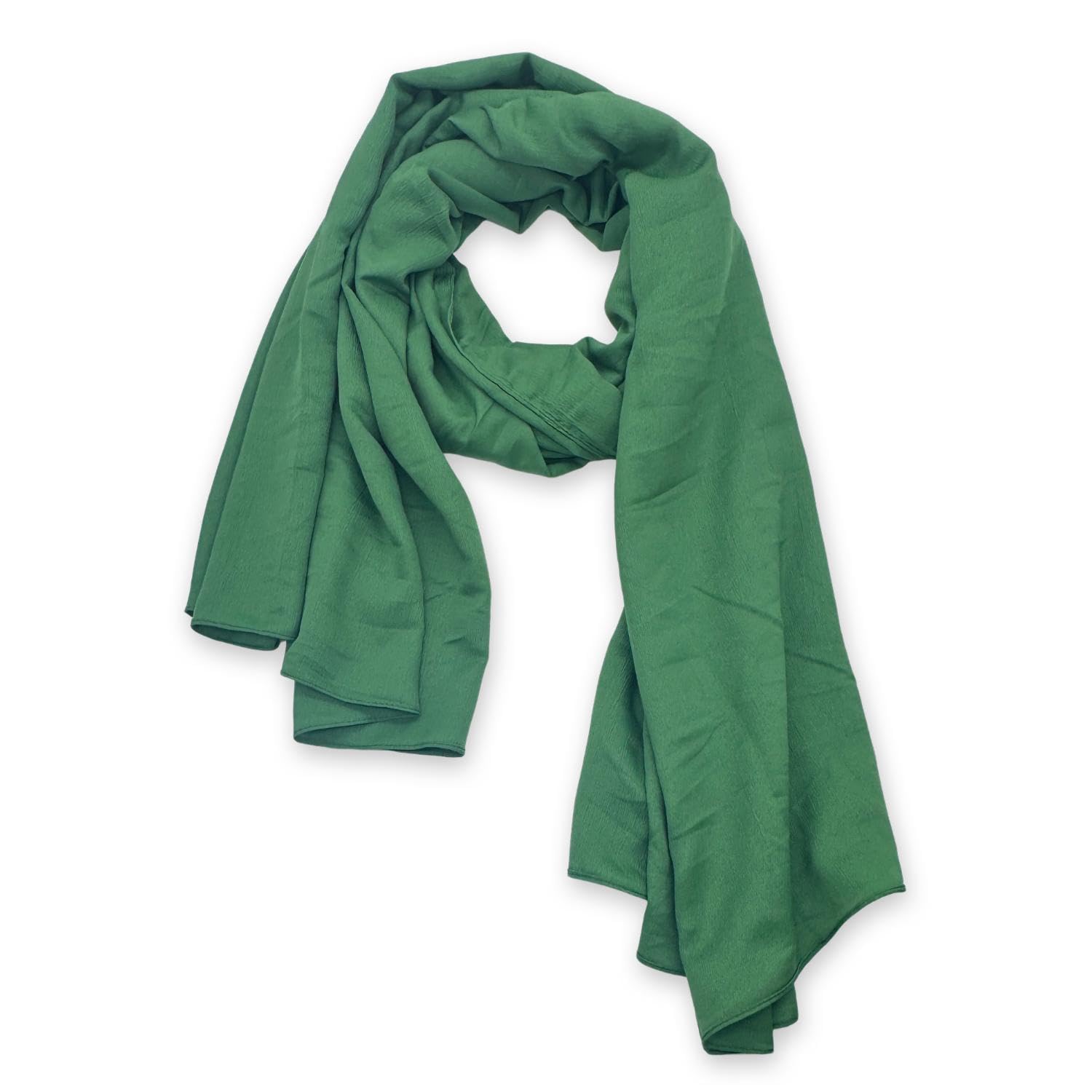 Cotton Linen Blend Fashion Scarf, travel scarf，Soft Breathable Fabric, Multiple Colors