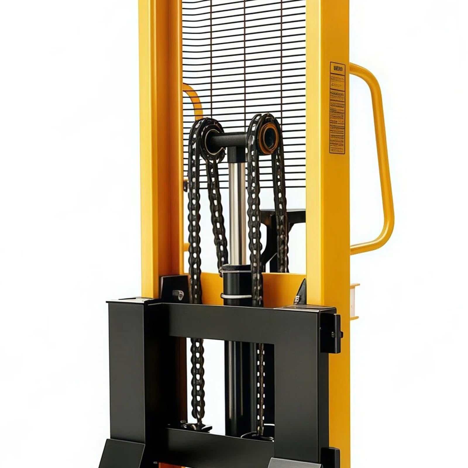 Transpallet Manuale Elevatore Idraulico Manuale Compatto 500 kg Forca da 62 cm con Freno for stoccaggio