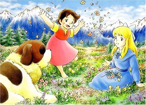Girl of the Alps Heidi Spring is Here Jigsaw Puzzle 500pcs (38 x 53cm) JAPAN Import by KEZUKA