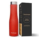 Frenchware Water Bottle (1 Litre, Premium Stainless Steel, Plum Delight) Bottle for Fridge, School, Outdoor, Gym, Home and Office, Scratch-Resistant, Rust Free, Non-Toxic, Easy-to-Clean