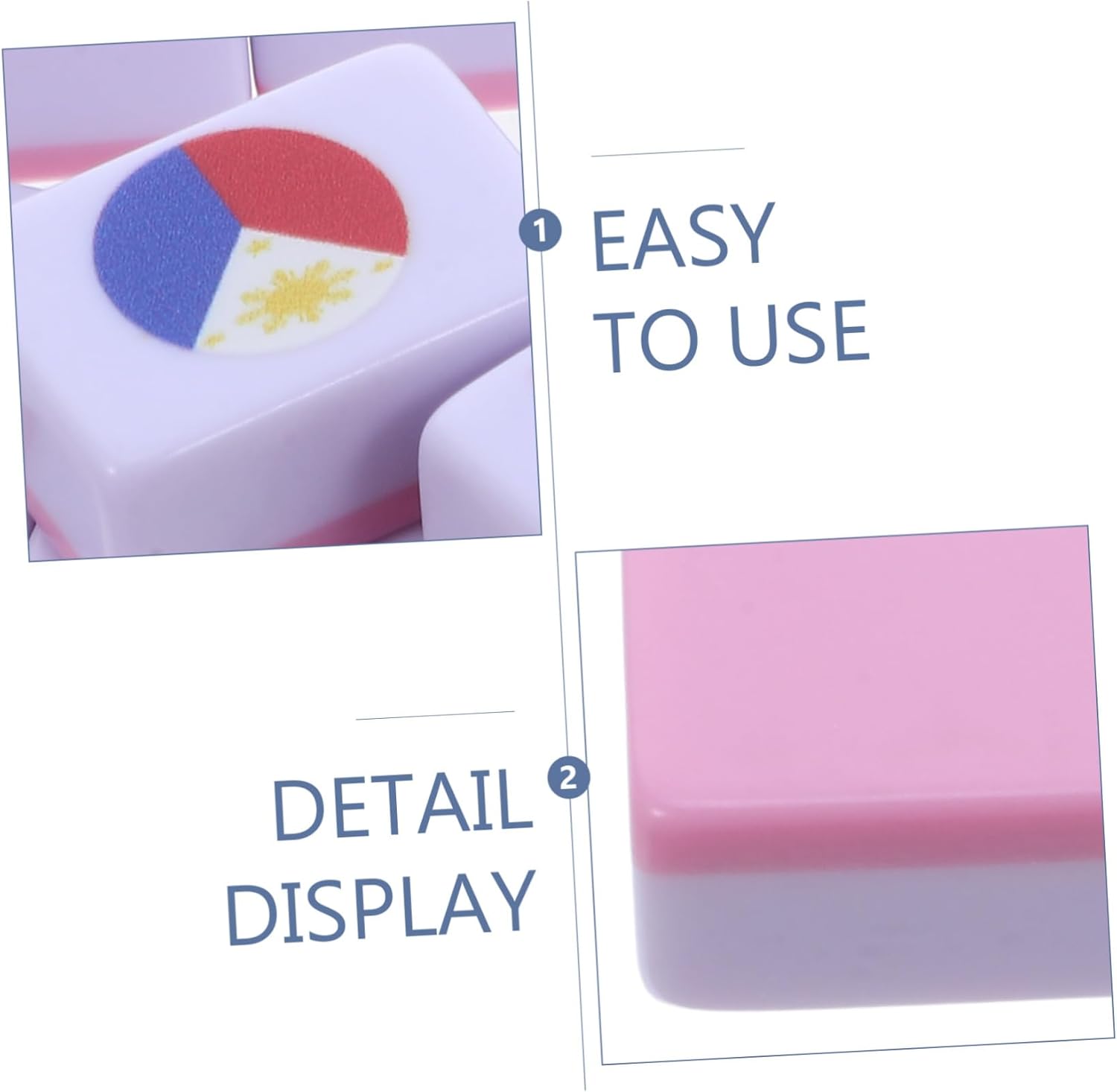 VICASKY 64個国旗雀牌ミニゲーム コンパクト人用ボードゲーム 戦略記憶ファミリー向け携帯便利パーティーテーブルエンタメ