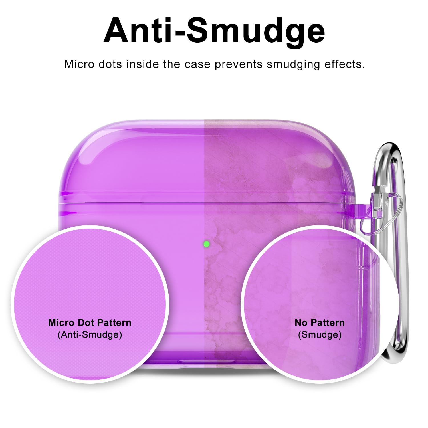 Svanove for Airpods 4 Case Clear Hard, Transparent Simple Cute Airpods 4th Generation Case with Keychain, Girly Y2k Aesthetic Trendy Airpods Cover Accessories for Women Girl, Neon Hot Pink — view 28