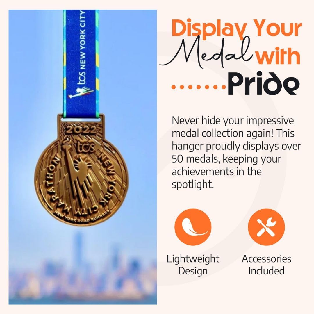 Single and Double Medal Hanger Display