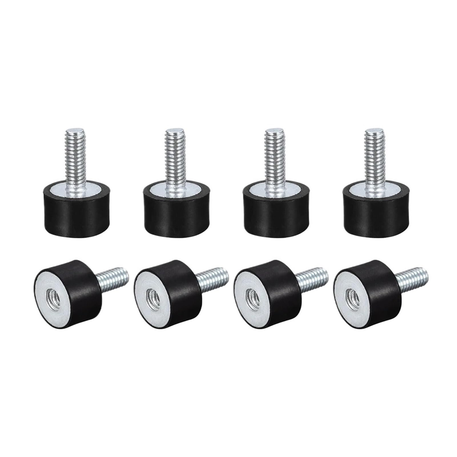 SHGUOMSC Rubber Studs Shock Absorber Bracket 8pcs M5 Male Female Vibration Isolator Excellent Absorption Noise Reduction