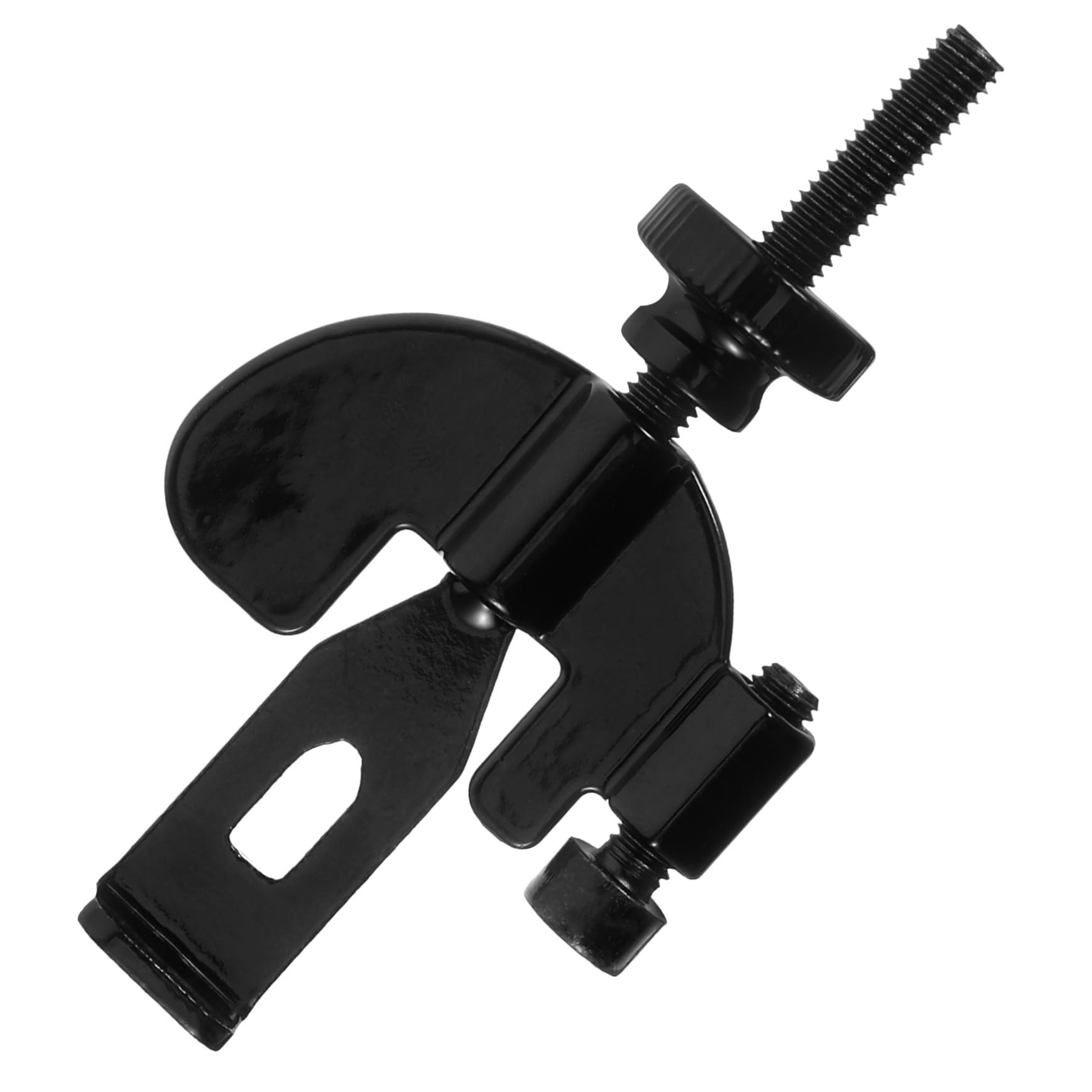 Angoily 4 Stück portable door lock travel door lock reisetürschloß Türsicherheit verriegeln intelligentes Türschloss Türklingel Türstopper tragbares Hoteltürschloss Metall Black