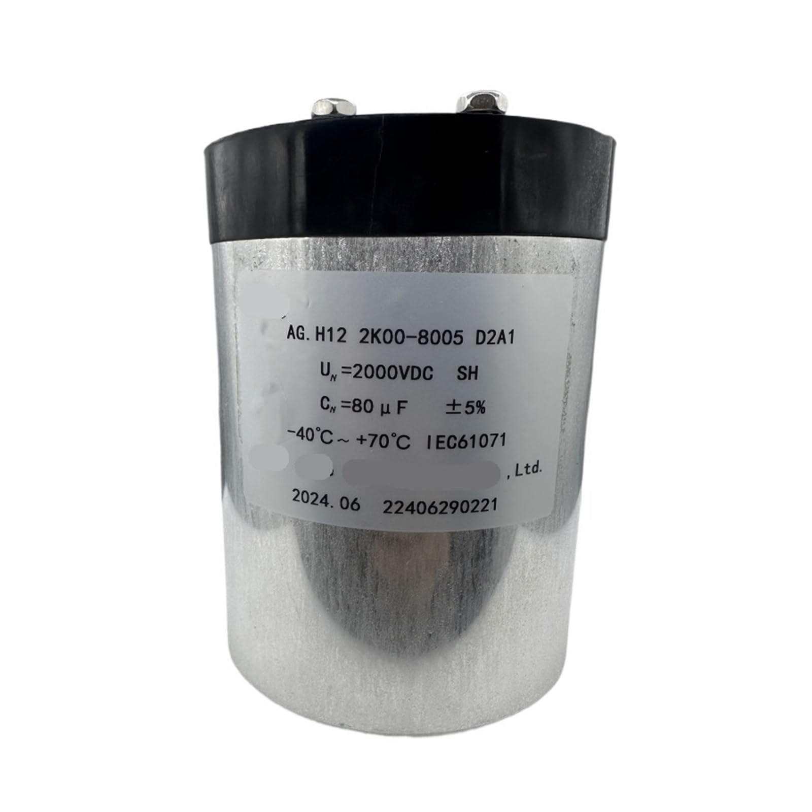 KSZHZYMGX 1pcs 80UF 2000V dc 86x130 Thin film filter capacitor(Flat base)