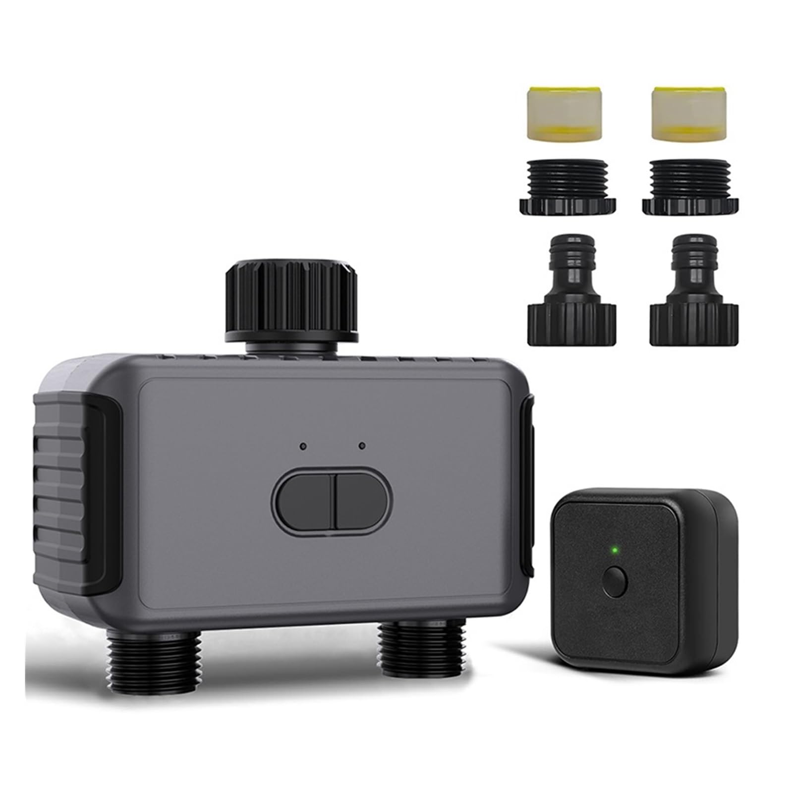 WIFI Smart Garden Watering Timers Sprinkler Drip Irrigation Controller Water Valve Rain Delay Programmable Controllers Water Conservation(Timer with HUB)