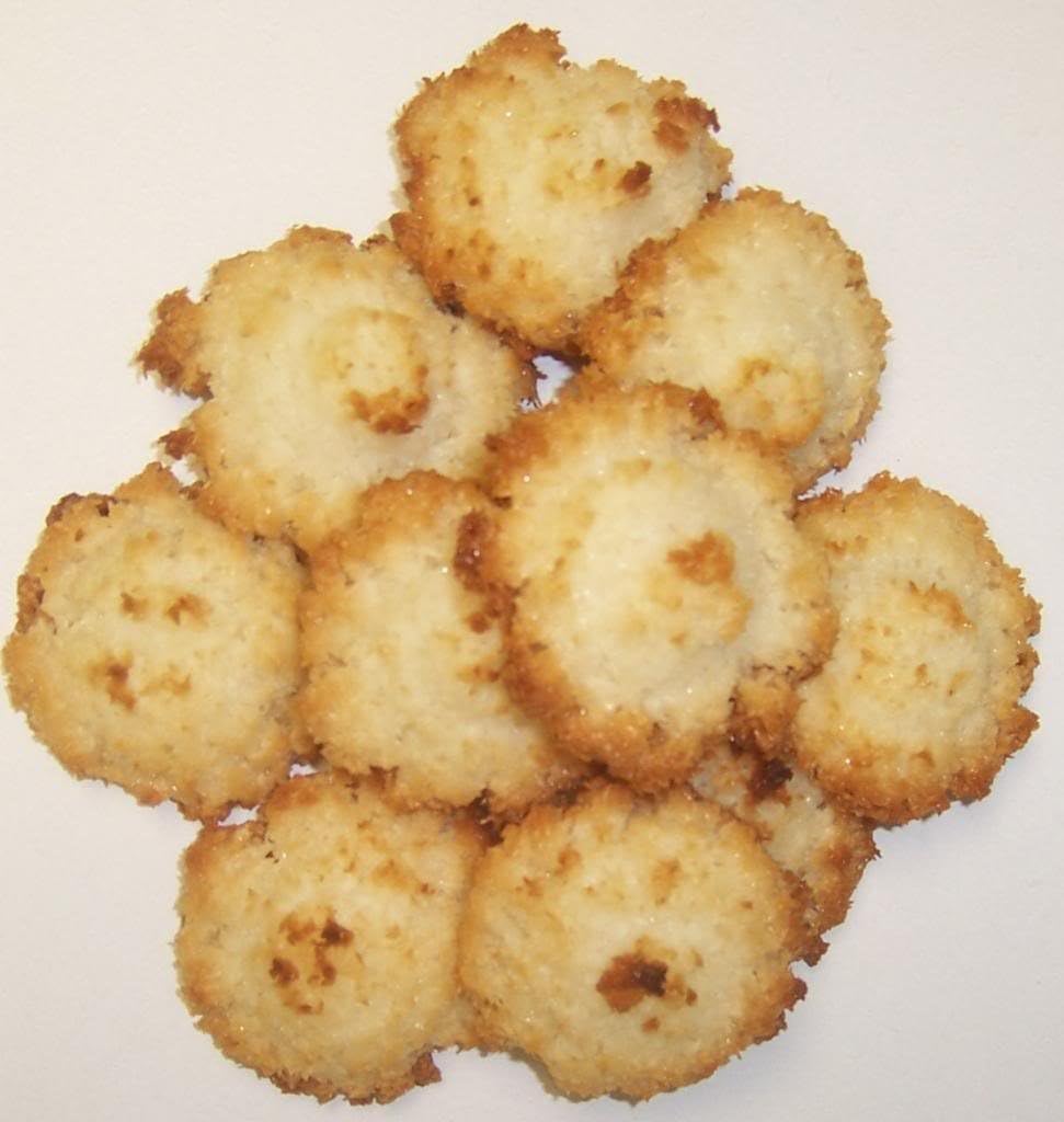 Scott's Cakes Coconut Macaroon Cookies in a 1 Pound White Box