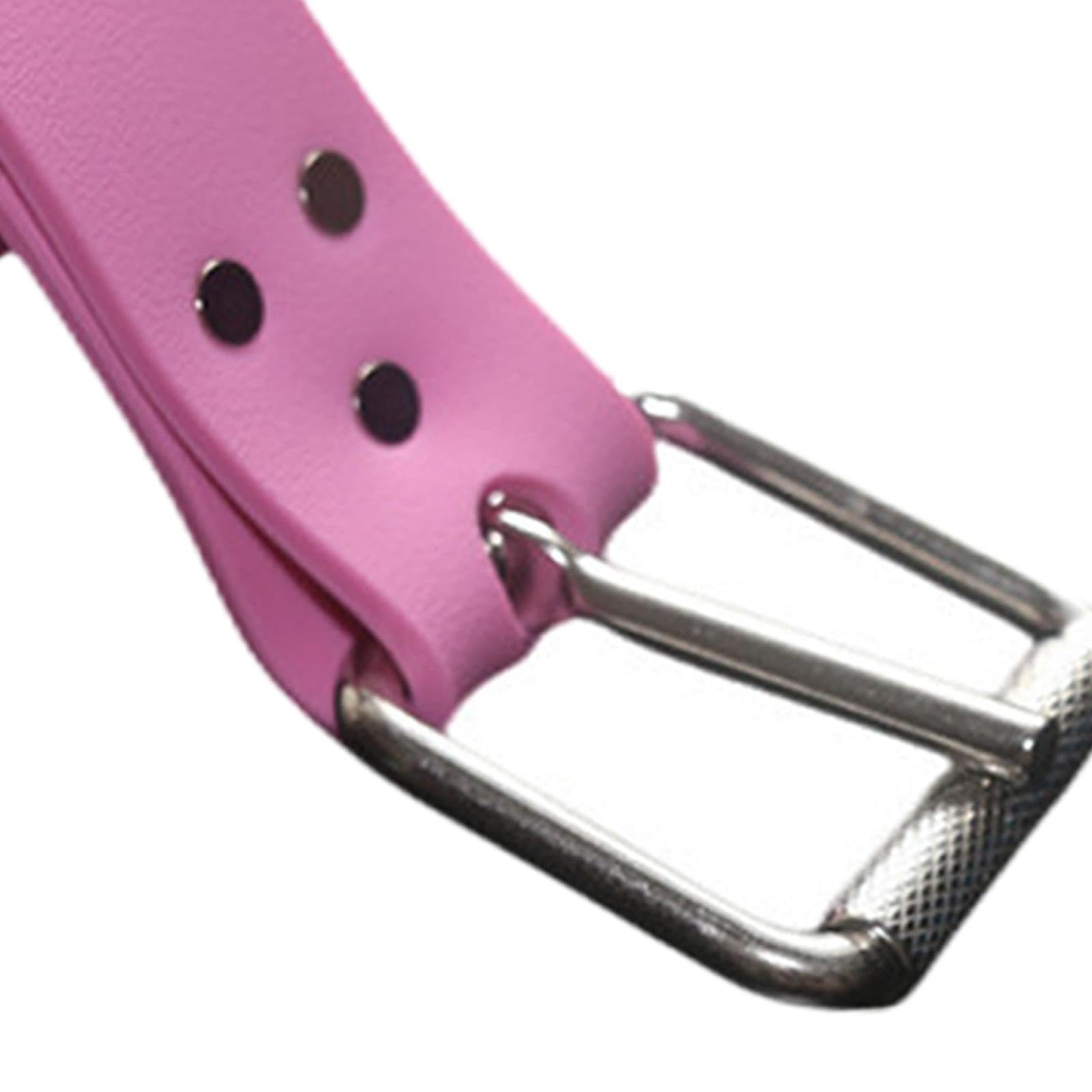 Ceinture de Plongée avec Boucle à Dégagement Rapide en Silicone Acier Inoxydable Ajustable Maintien Sécurisé des Poids Adaptée Aux Plongeu