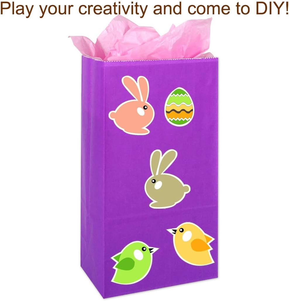 KEYYOOMY Mini Bright Color Paper Bags Purple Party Ghana Ubuy