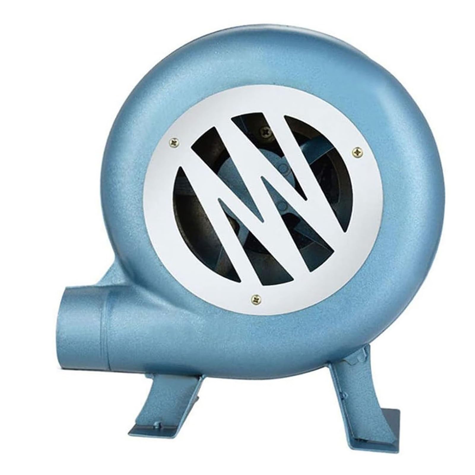 Ventilador Manual para Barbacoa - Ventilador de manivela, soplador de Palomitas, aireador para Barbacoa, Encendedor de carbón, Engranajes de Hierro (300 W)
