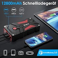 BIUBLE 5000A Autó Bikázó Indítósegéd 12V Powerbank LED Lámpával Benzin Dízel Járművekhez Motor SUV ATV Fűnyíró 3