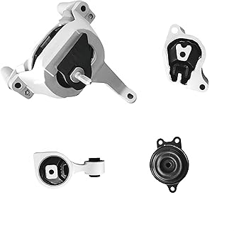 Yllshengyu 4Pcs Engine Motor Mount Set - Compatible with Nissan Altima 2007-2017 2.5L, Replaces A4350 A4353 A4340 A4339
