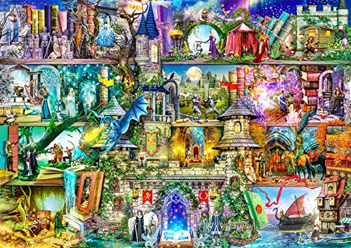 Wooden.city Fantasy Puzzle Box For Adults 2000 Pieces - Magic Jigsaw Puzzles Fantasy For Adults - Wooden Jigsaw Puzzles 2000 Pieces For Adults - Dragon Puzzles For Adults - Fantasy Puzzles For Adults #TOP8