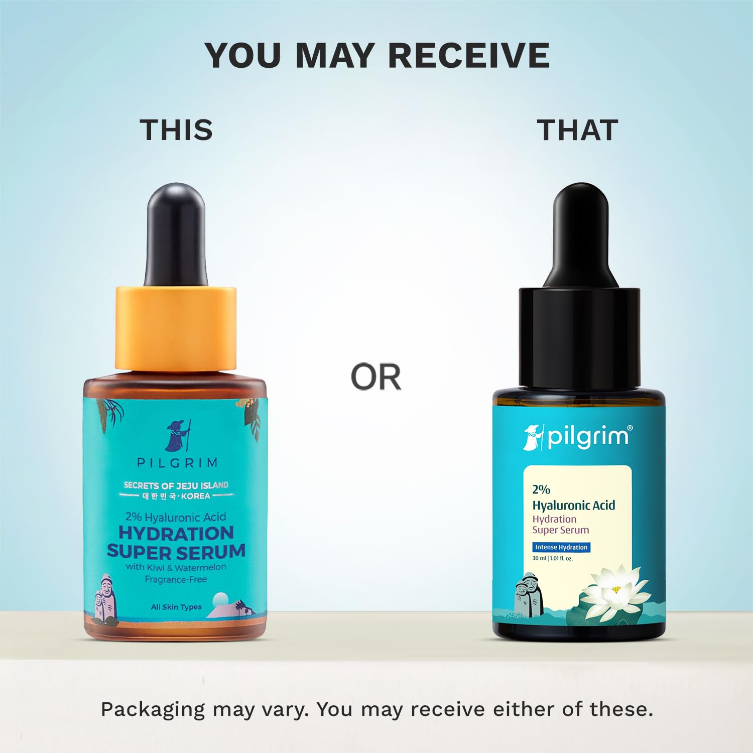Pilgrim 2% Hyaluronic Acid Hydration Super Serum With Kiwi Extracts For Hydrated Skin For Unisex Of All Skin Types Korean Skin Care, 30ml