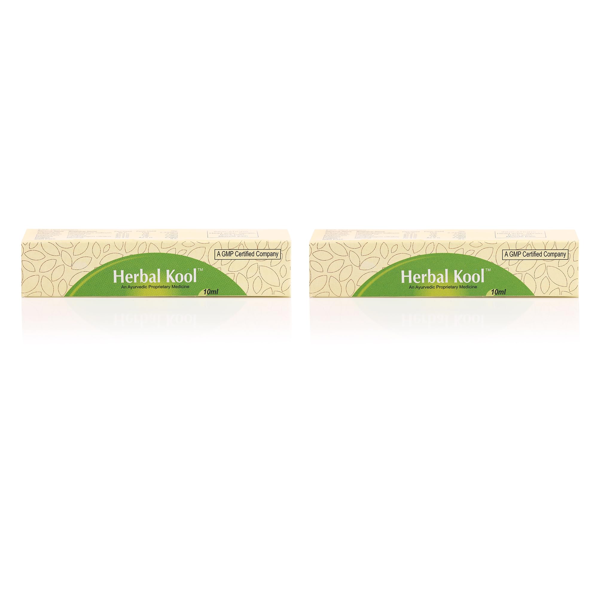 HERBAL KOOL ® Ayurvedic Roll-On Balm | Effective Relief from Headache, Nasal Congestion, Flu, Muscle Pain | 10ml, Pack of 2 (B0D97X6XDV) Amazon Price History, Amazon Price Tracker